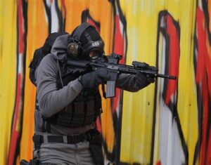 Airsoft MilSim Combat Event Participant
